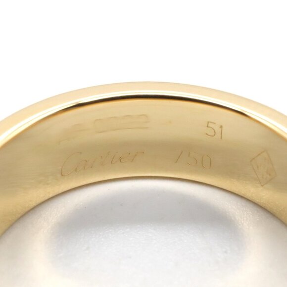 CARTIER 18k Yellow Gold Love Ring - Picture 4 of 7